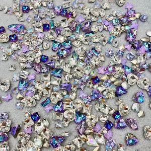 Mixed K11 Crystal High Quality Rhinestone Dimond Nail Charms & DIY better than K9 crystal bubblebathnails Durable Manicure Nail Art Nail Care Nail Polish Polish Cutics