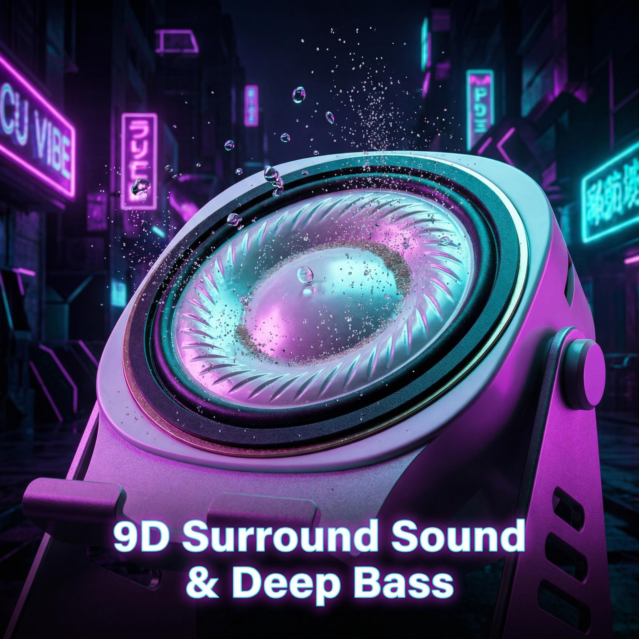 4-in-1 Smart Wireless Speaker Stand, 360°Flexible Angle, Power Bank Included, RGB Atmosphere Light, Gift for Men & Women