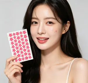 Colorful Star Shaped Acne Patches 180pcs Set Invisible Pimple Patches for Women & Men Lightweight Comfortable Hydrocolloid Skin Care Products Gentle & Effective Unscented