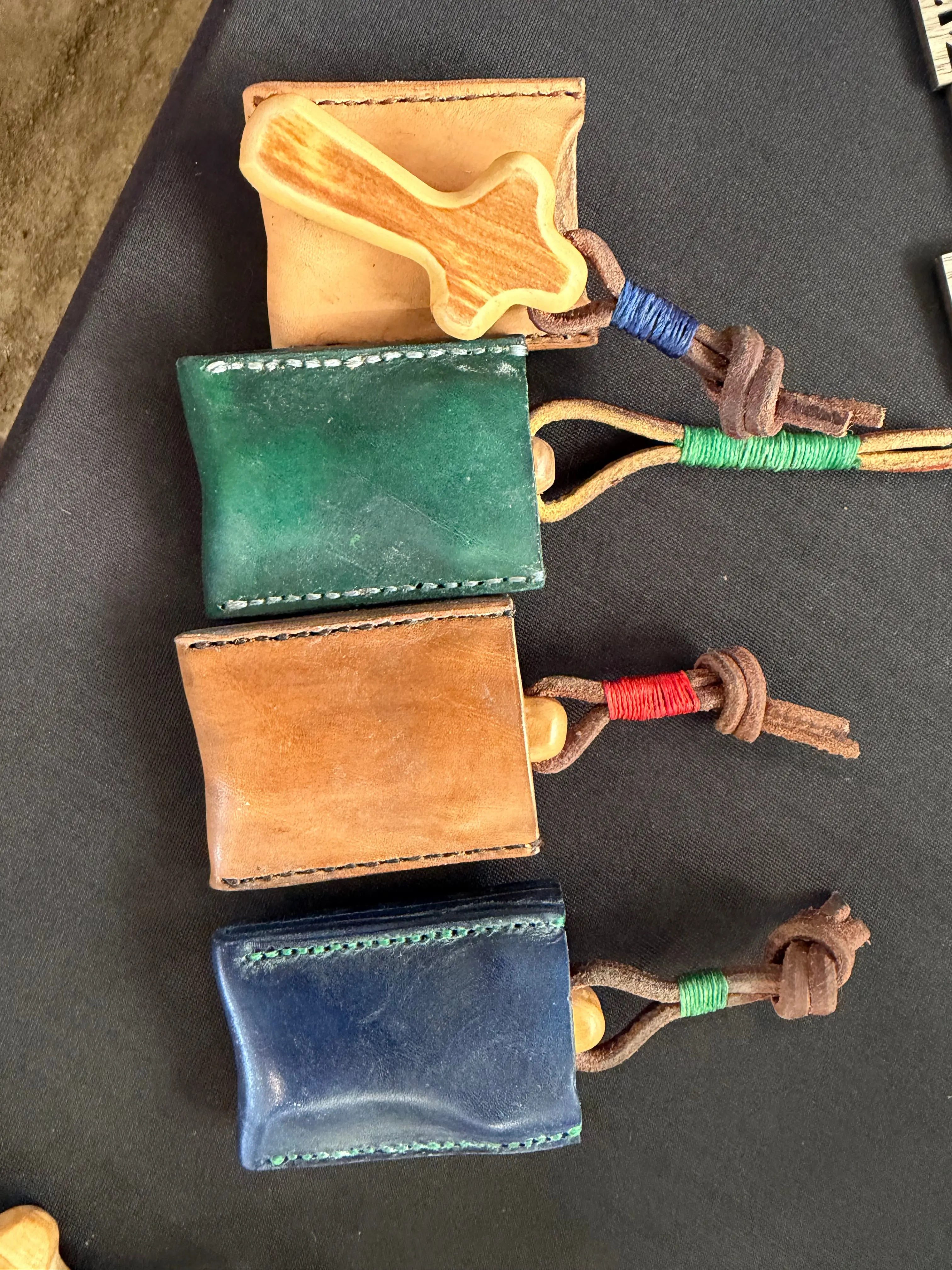Pocket Cross with Leather Pouch