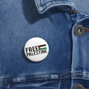 Free Palestine Pin Buttons
