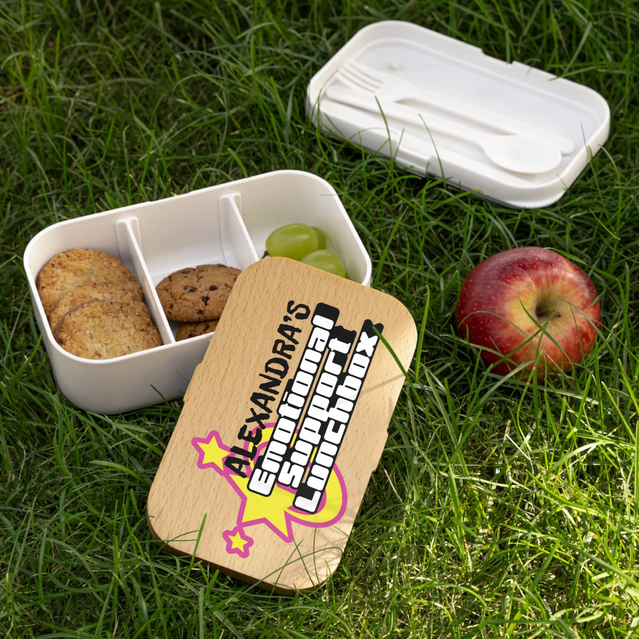 Emotional Support Lunchbox Bento Lunch Box | Personalized Name Option