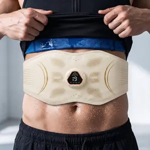 2026 Women's Power New Fashion Eye-Catching Abdominal Exercise Waist Belt, suitable for skin contact; 3D wrap design supports fitness training and helps yoga relaxation; a perfect choice for home use; supports USB charging.