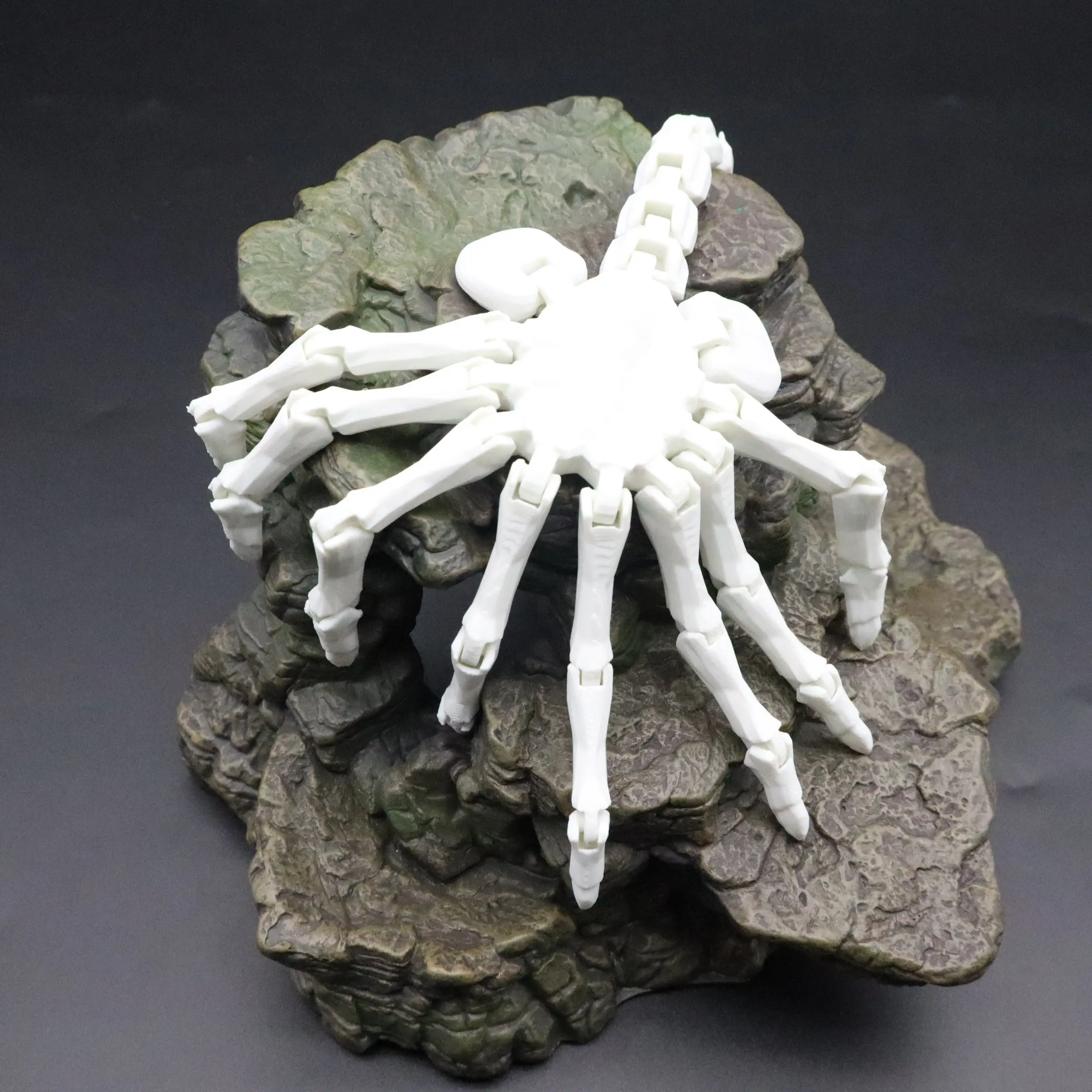 3D Printed Facehugger Figurine, Home Decor, Halloween & Christmas Gift, Perfect for Any Occasion, Party Decoration, Unique Statue Sculpture, Collectible Figurine, Decorative Figurines, Decorative Sculptures, Decoration Figure