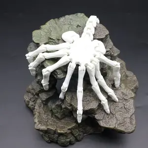 3D Printed Facehugger Figurine, Home Decor, Halloween & Christmas Gift, Perfect for Any Occasion, Party Decoration, Unique Statue Sculpture, Collectible Figurine