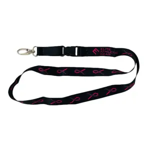 Breast Cancer Awareness Lanyard Breast Cancer Awareness Lanyard