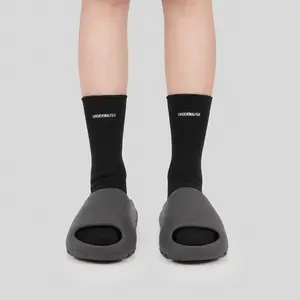 UNDERWATER Embroidered Socks Black