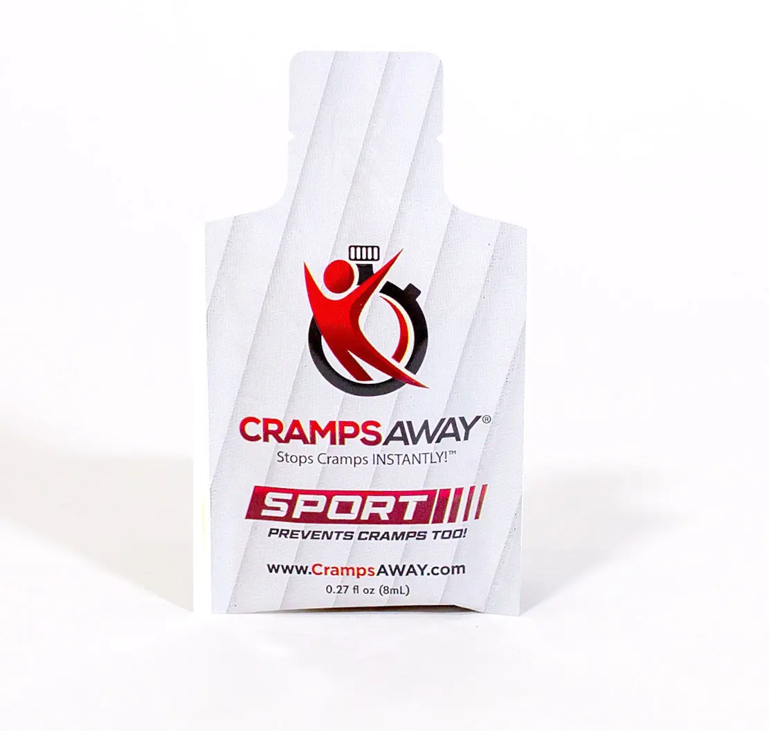 CrampsAWAY Sport 10 Pack – Natural Hydration & Recovery Drink for Athletes muscles and cramp relief ,pain remove | Electrolyte Support | Drug-Free, Caffeine-Free Serve Energy Pouches