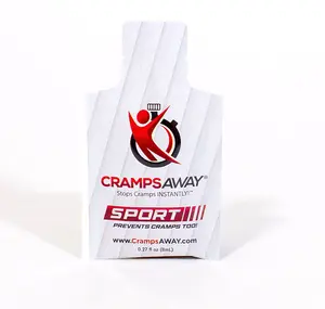 CrampsAWAY Sport 10 Pack – Natural Hydration & Recovery Drink for Athletes muscles and cramp relief ,pain remove | Electrolyte Support | Drug-Free, Caffeine-Free Serve Energy Pouches