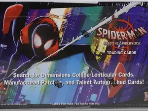 P - 2022 Upper Deck Marvel Spider-Man Into the Spider-Verse Trading Cards Hobby Box