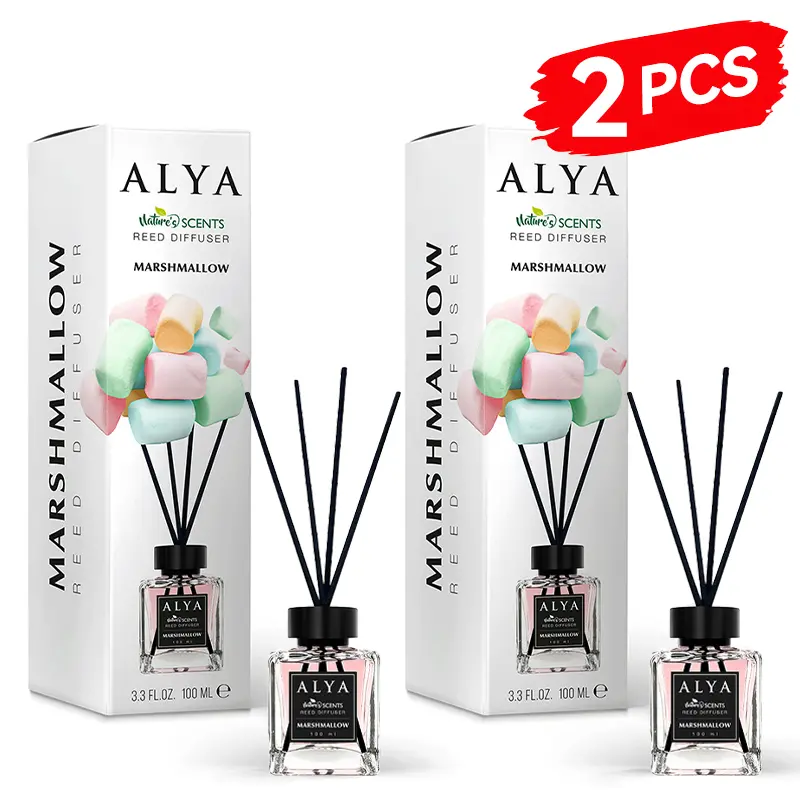 2 PCS Marshmallow Scents-Reed Diffuser