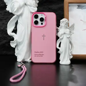 The Holy Cross and Bible Psalms Phone Case for iPhone Samsung 17Pro Max Air 16 15Plus 14 13 12 11 XR XS Galaxy S25 S24 S23 Fe S22 Plus Ultra, Shockproof Drop, Protection Durable, Faithful Tech Advanced Fashion Gift.JL29