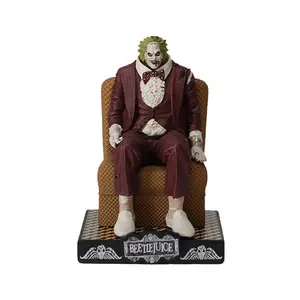 Beetlejuice Shrunken Head Bobblehead Collectible Figure Pvc Collectible Statue