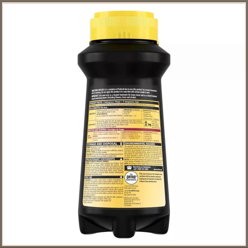 Ortho Orthene Fire Ant Killer1, Kills the Queen and Destroys Mounds, Begins Working in 60 minutes, 12 oz. BY