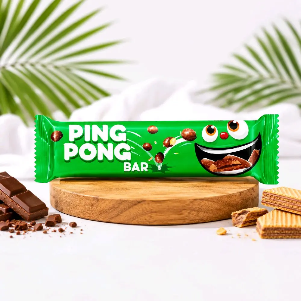 Ping Pong Chocolate Wafer Bar | Classic Caribbean Chocolate Snack | Imported from Jamaica