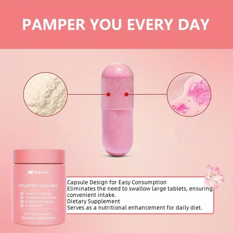 Sinpuyle Multivitamin: Boost Metabolism, Immunity & Energy Probiotics Supplement Probiotics Tablets vitamins women multivitamin women