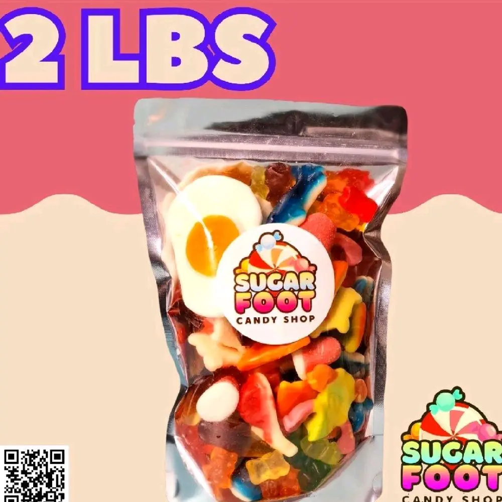 2 POUND MIX, GREAT ASSORTMENT  OF GUMMIES