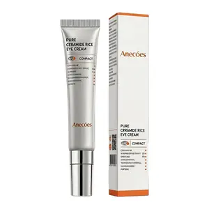 Anecoes Pure Ceramide Rice Eye Cream, Anti-Aging Under Eye Cream for Dark Circles, Puffiness, Fine Lines & Wrinkles, Hydrating Firming Eye Moisturizer for All Skin Types