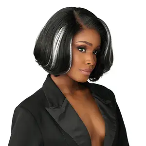 Sensationnel HD Lace Front Wig Butta Lace Glueless Chic Bob Unit 8