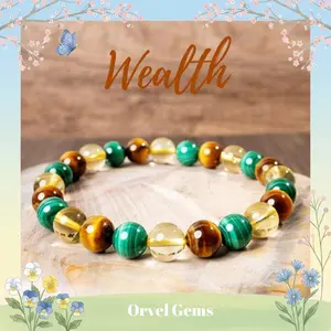 Money Magnet Crystals Bracelet | Spiritual Jewelry Healing Crystals 8mm Beads - Perfect for Men, Women, Couples, and Friends | Ideal for Daily Wear, Meditation, Gift