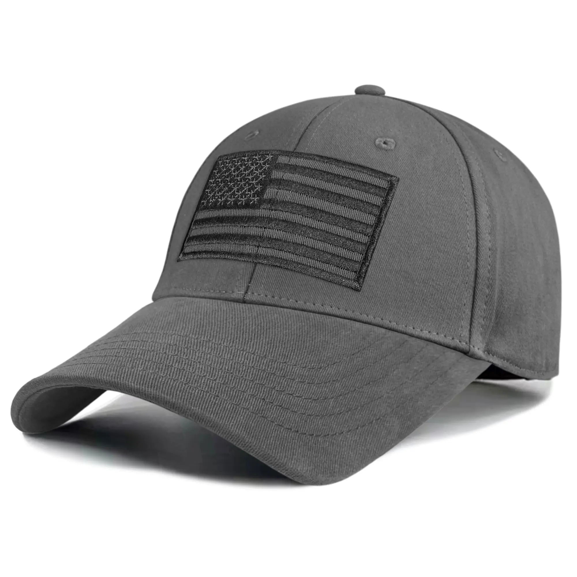 OUTDOOR SHAPING Premium Washed Cotton Vintage Snapback Trucker Hat - American Flag Dadcore, Unisex Adjustable Stylish, Lightweight Trucker Style, Casual Outdoor Cap, Adjustable Stylish Hat, Lightweight Adjustable Cap