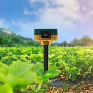 N911s Solar Multi-Functional Outdoor Alarm Device, 13 Sound Alarms, Remote Control 10-200m, Dual Charging Modes, Colors Available