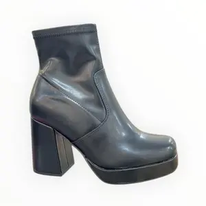 East Platform Block Heel Boot