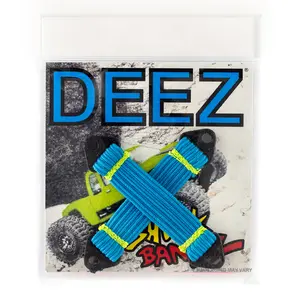 DEEZ Shock BANDZ High-Performance 90mm & 96mm RC Shock Absorbers for Crawlers Improve Climbing Control 2-Pack Made in USA