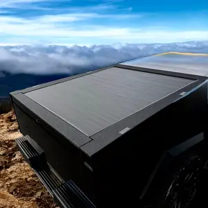 Cybertruck Bed Upper Perimeter Kit Textured Vinyl Armor (8 Pieces) Spray-On Bed Liner Look