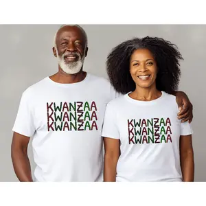 Kwanzaa t-shirt, gift idea for Kwanzaa, African attire shirt, black Christmas tee, 7 principles of kwanzaa, Afrocentric, ethnic history tee,