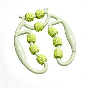 Cellulite Massage Tool Deep Fascia Massager & Dimpled Skin Remover for Legs - Anti-Cellulite Roller Tech with Lymphatic Drainage, Smooth Skin & Pain Relief for Thighs & Buttocks Sculpting