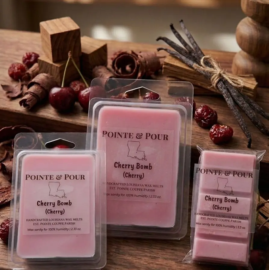 Pointe & Pour Cherry Bomb (cherry) wax melts