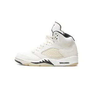 Air Jordan 5 Retro "Sail" Men's Sports Sneaker, Style Code FN7405-100