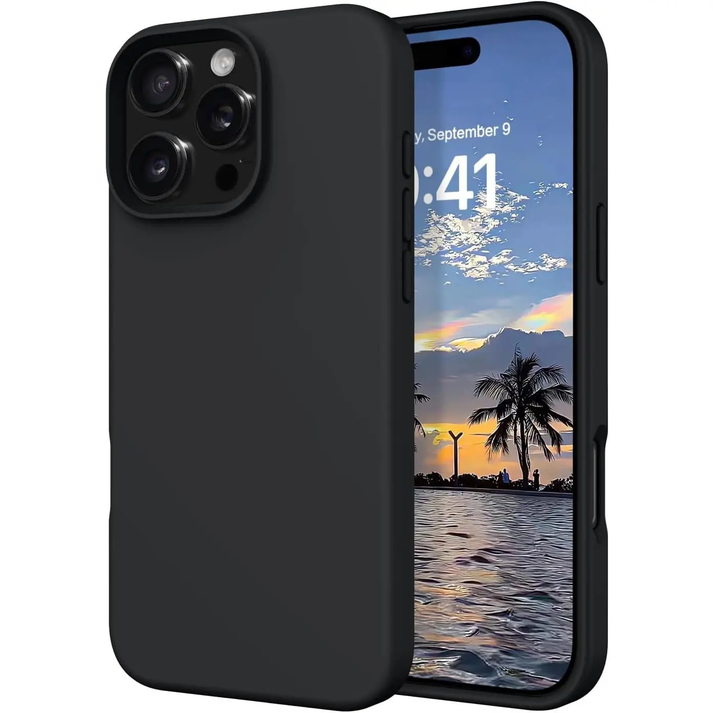 Phone Case Compatible with iPhone 17, 16, 15,14 Plus,13,12,11 Pro Max,15 Plus,Smooth Liquid Silicone Phone Cover, Shockproof Protective Phone Covers,Phone Accessories Cute Phone Cases for iPhone 17 Pro Max