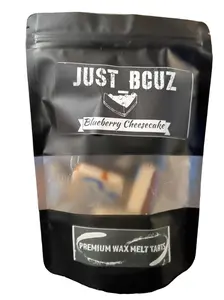 6oz Bag of Blueberry Cheesecake Fragranced Wax Melt Tarts