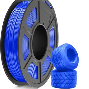 Tpu Filament 1.75mm, 250g Spool, Dimensional Accuracy ±0.03mm, Shore 95a High Elasticity, Suitable for Most Fdm Printers
