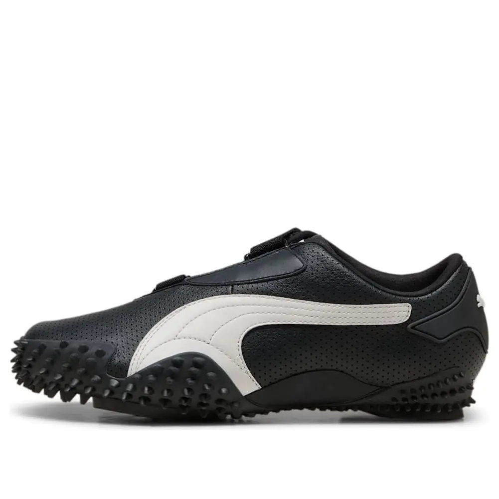 PUMA Mostro Perforated Leather 'Black White' 397331-02