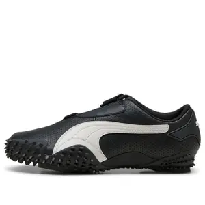PUMA Mostro Perforated Leather 'Black White' 397331-02