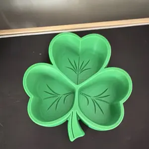 Lucky Clover St. Patrick’s Day candy/snack dish