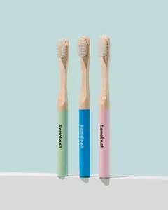 RemoMini-Miswak Bamboo Toothbrush for kids