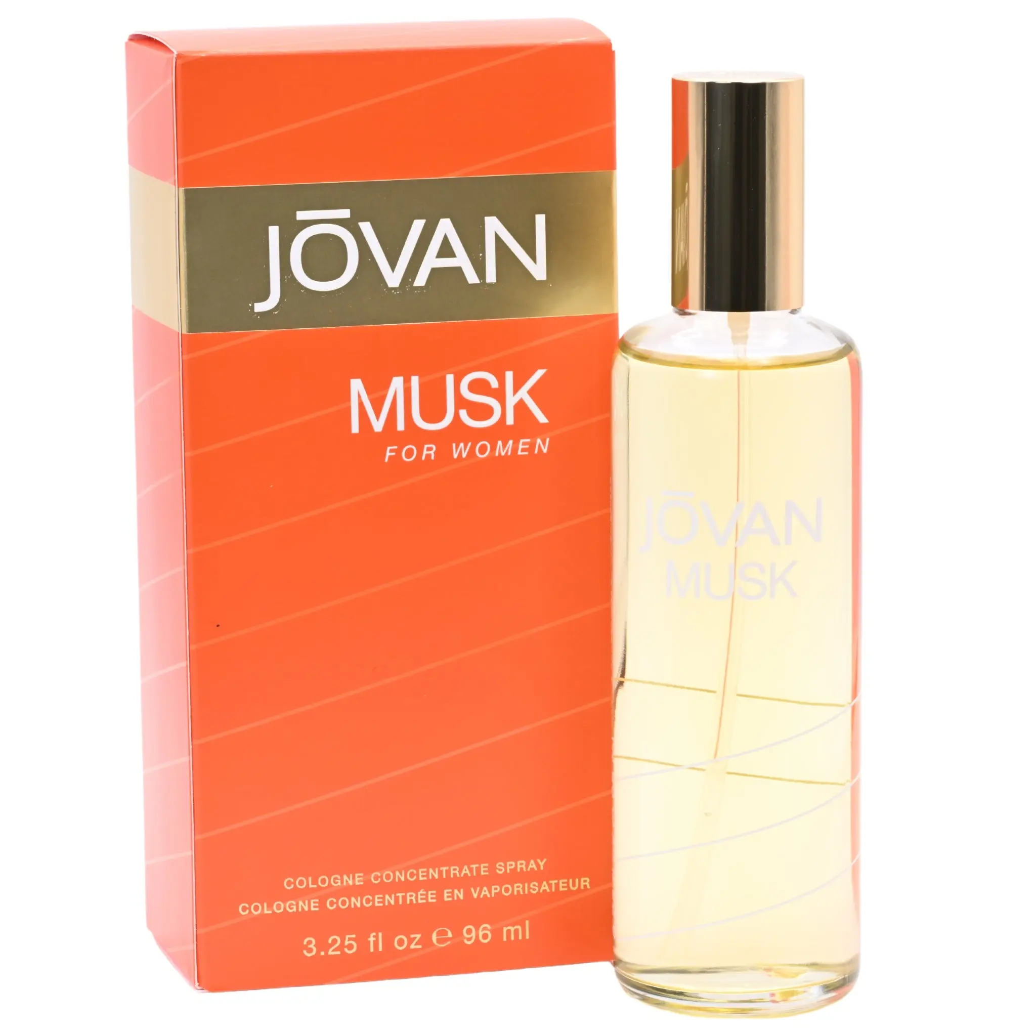 Coty JOVAN MUSK Spray Perfume, 3.25 fl oz Flowery-Musky Fragrance, Feminine Romantic Wear, New in Box, Ideal for Women's Gifts, Floral Musk Perfume, Women's Perfume