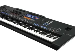 Yamaha GENOS2 76-Key Flagship Arranger Digital Piano, Featuring Voice & Style Library, Chord Looper, 9-Inch Touch Screen