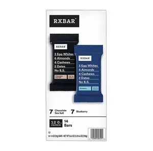 RXBAR Protein Bars Variety Pack, 12g Protein, 14 ct