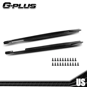 Side Skirts Gloss Black Rocker Panel Fit For 2020-2025 BMW G06 X6 M Sport