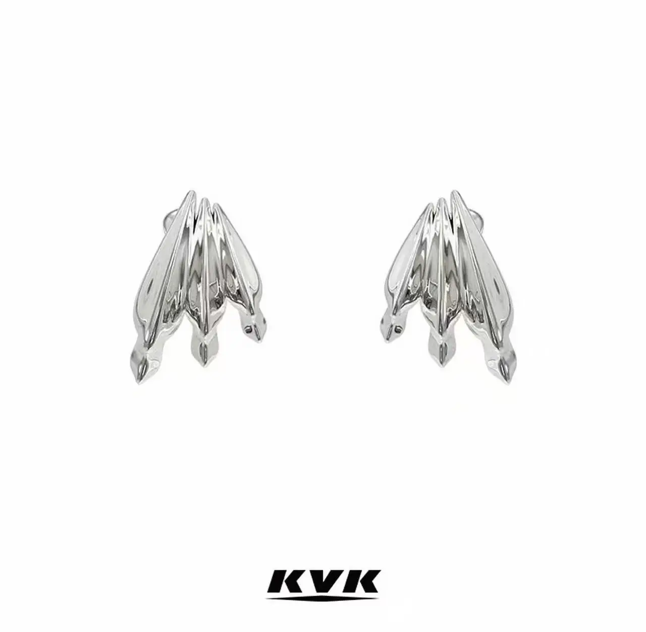 Mermaid Tail Wing Clip-On Ear Cuff | No Piercing Minimalist Ear Cuffs for Daily Wear permanent earrings