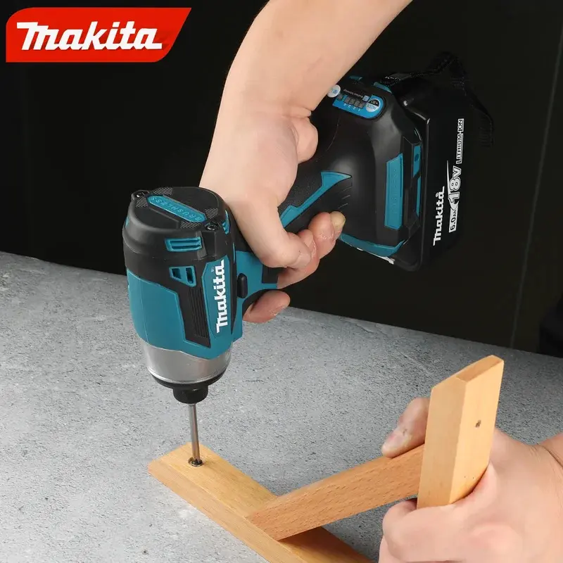Makita Lithium Screwdriver New Dtd173 Impact Screwdriver Set Household Electric Screwdriver Electric Hand Drill
