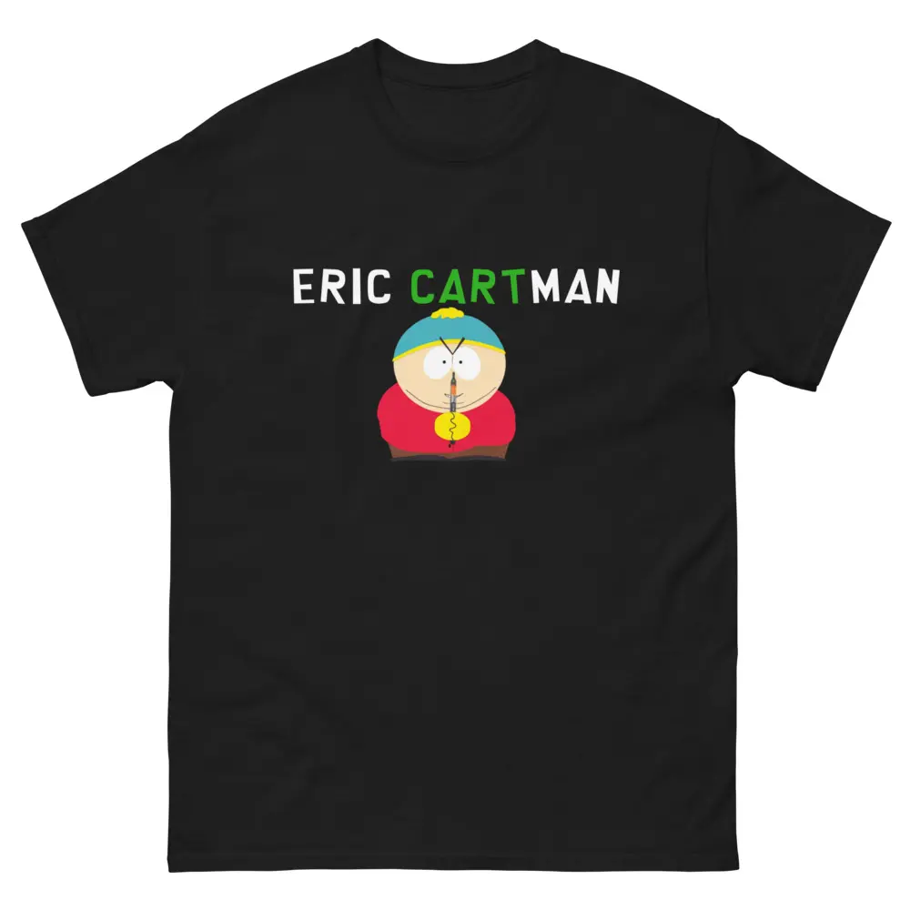Eric Cartman Cart Tee Black
