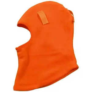 Petra Roc   Balaclava Fleece Head Wear Ski Mask & Hardhat Liner, Orange - One Size