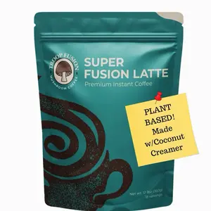 Super Fusion Latte- instant mushroom coffee Beverage No added Sugar