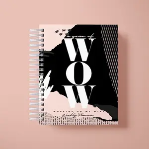 Working On My Wins - a  12 Month Manifestation Planner for Vision Boards, Idea Creation, Goal Setting & Action Plans 8.5 x 5.5 inches